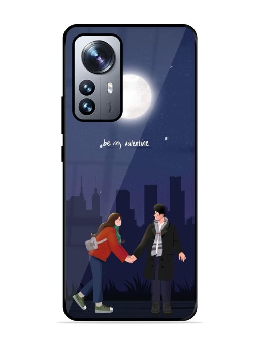 Moonlight Proposal Glossy Soft Edge Case for Xiaomi Mi 12 Pro (5G) Chachhi