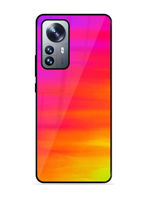 Neon Horizon Glossy Soft Edge Case for Xiaomi Mi 12 Pro (5G)