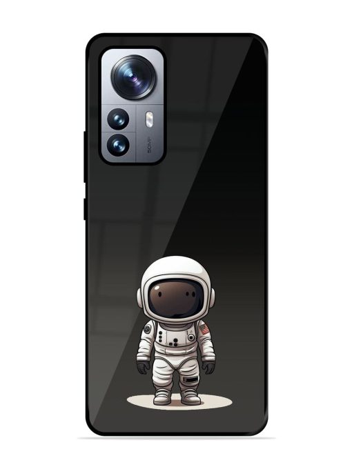 Neon Astronaut Glossy Soft Edge Case for Xiaomi Mi 12 Pro (5G) Chachhi