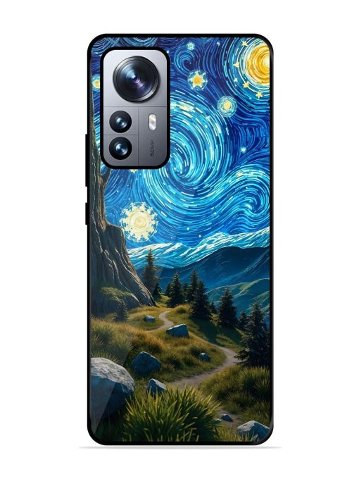 Starry Night In The Shire Glossy Soft Edge Case for Xiaomi Mi 12 Pro (5G) Chachhi