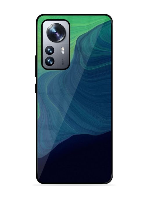 Oceanic Dreams Glossy Soft Edge Case for Xiaomi Mi 12 Pro (5G) Chachhi