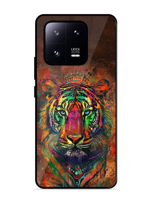 Cosmic Tiger Glossy Soft Edge Case for Xiaomi Mi 13 Pro (5G) Chachhi