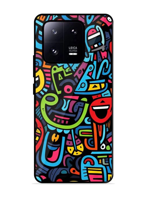 Doodlephoria Glossy Soft Edge Case for Xiaomi Mi 13 Pro (5G) Chachhi