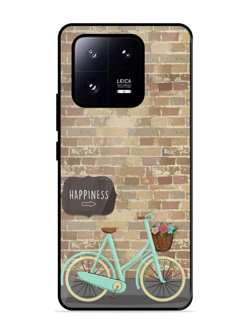 Pedaling Towards Happiness Glossy Soft Edge Case for Xiaomi Mi 13 Pro (5G) Chachhi