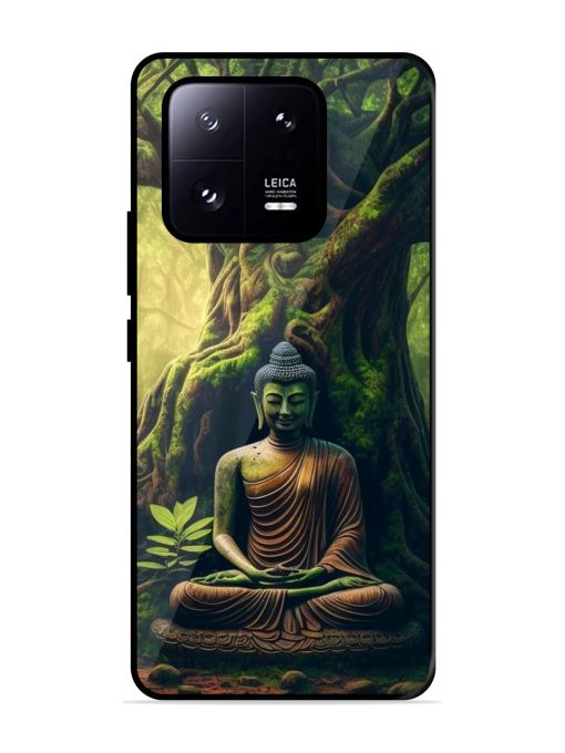 Green Buddha Art Glossy Soft Edge Case for Xiaomi Mi 13 Pro (5G) Chachhi