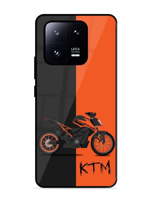 Orange Beast Glossy Soft Edge Case for Xiaomi Mi 13 Pro (5G) Chachhi