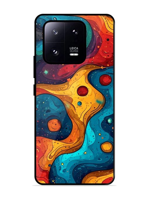 Cosmic Swirl Glossy Soft Edge Case for Xiaomi Mi 13 Pro (5G) Chachhi