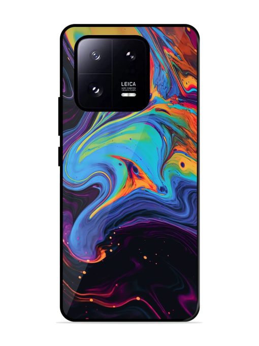 Liquid Dreamscape Glossy Soft Edge Case for Xiaomi Mi 13 Pro (5G) Chachhi