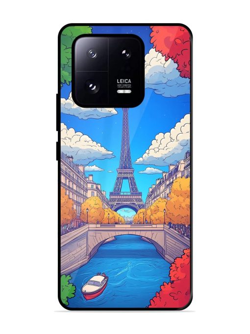 Parisian Panorama Glossy Soft Edge Case for Xiaomi Mi 13 Pro (5G)