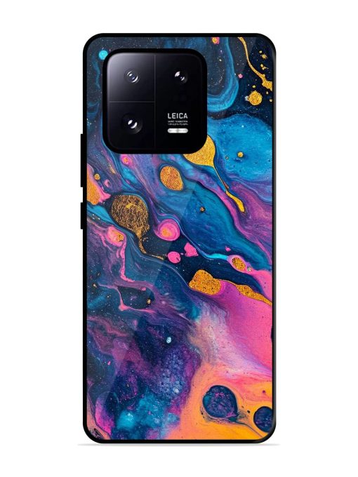 Cosmic Swirl Glossy Soft Edge Case for Xiaomi Mi 13 Pro (5G) Chachhi