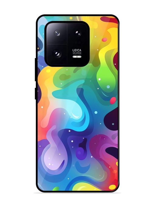 Rainbow River Glossy Soft Edge Case for Xiaomi Mi 13 Pro (5G) Chachhi