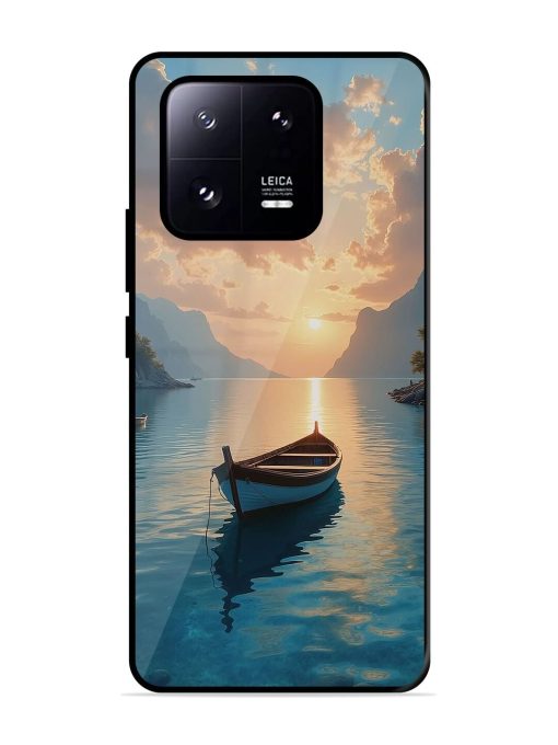 Serene Sunset Glossy Soft Edge Case for Xiaomi Mi 13 Pro (5G) Chachhi