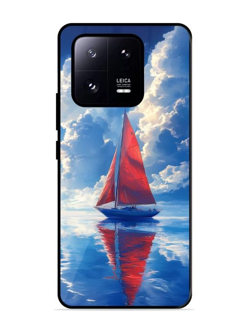 Crimson Sails Glossy Soft Edge Case for Xiaomi Mi 13 Pro (5G) Chachhi