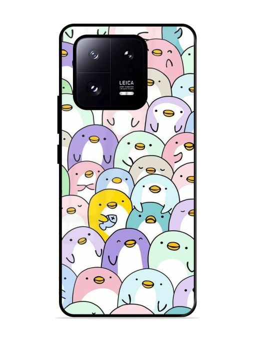 Penguin Party Glossy Soft Edge Case for Xiaomi Mi 13 Pro (5G) Chachhi