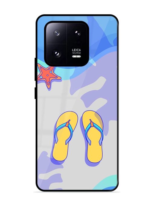 Sandy Toes And Salty Seas Glossy Soft Edge Case for Xiaomi Mi 13 Pro (5G)