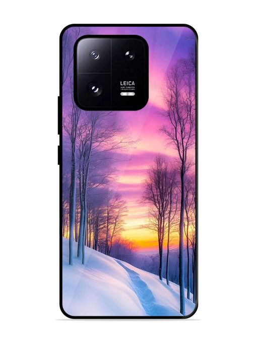 Winter'S Purple Haze Glossy Soft Edge Case for Xiaomi Mi 13 Pro (5G) Chachhi