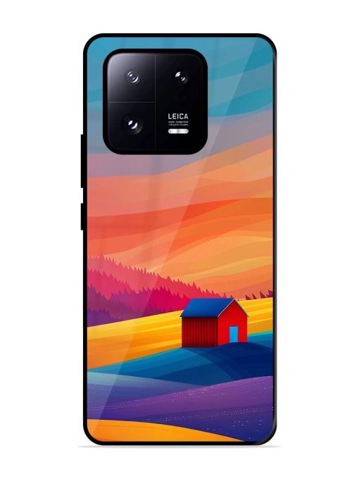 Sunset Solitude Glossy Soft Edge Case for Xiaomi Mi 13 Pro (5G) Chachhi