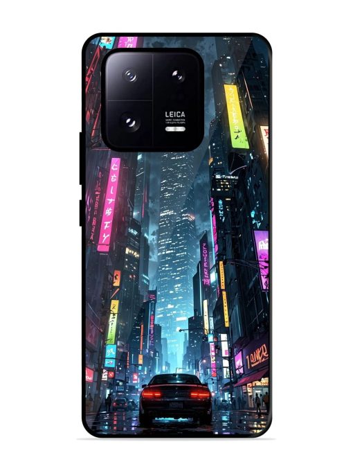 Neon Nightscape Glossy Soft Edge Case for Xiaomi Mi 13 Pro (5G) Chachhi