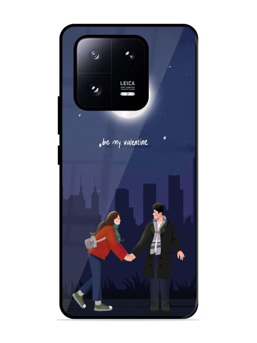 Moonlight Proposal Glossy Soft Edge Case for Xiaomi Mi 13 Pro (5G) Chachhi