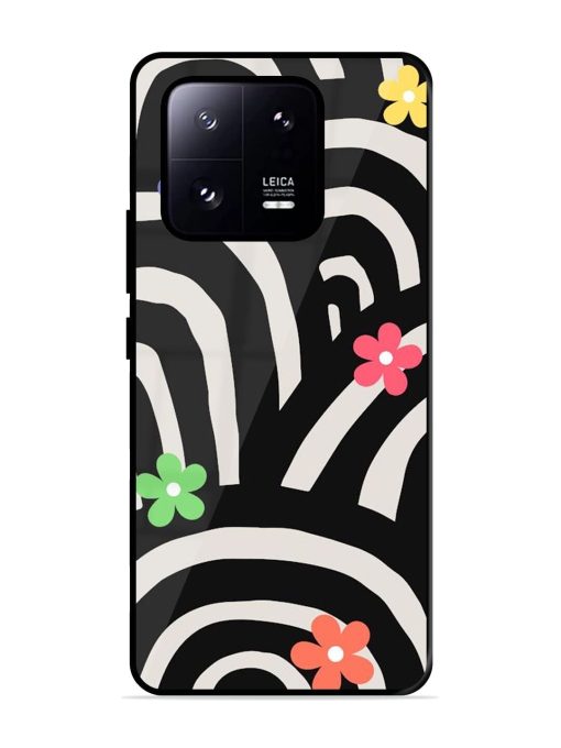 Rainbow Arcs Glossy Soft Edge Case for Xiaomi Mi 13 Pro (5G) Chachhi