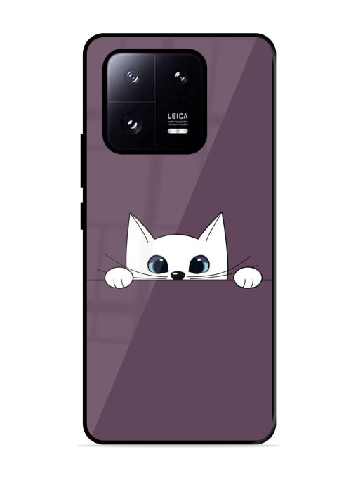 Peek-A-Boo Kitty Glossy Soft Edge Case for Xiaomi Mi 13 Pro (5G) Chachhi