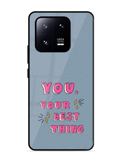 Self-Love Sparkles Glossy Soft Edge Case for Xiaomi Mi 13 Pro (5G) Chachhi