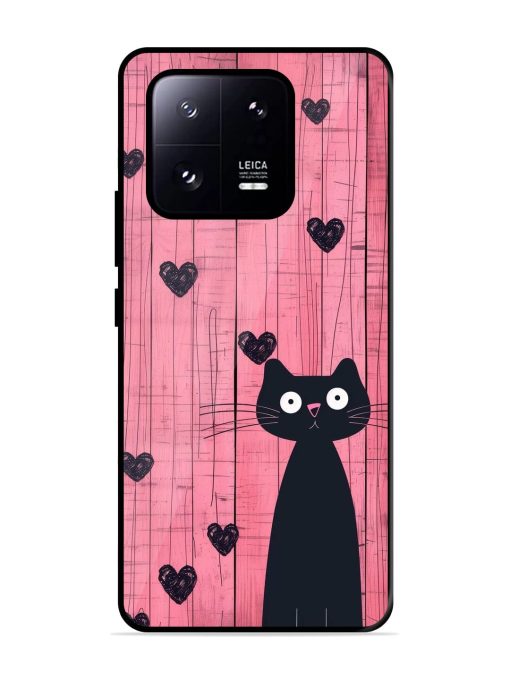 Feline Valentine'S Day Glossy Soft Edge Case for Xiaomi Mi 13 Pro (5G) Chachhi