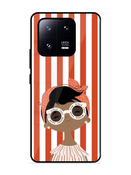 Girls Just Wanna Have Fun Glossy Soft Edge Case for Xiaomi Mi 13 Pro (5G) Chachhi