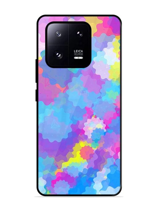 Psychedelic Cloud Burst Glossy Soft Edge Case for Xiaomi Mi 13 Pro (5G) Chachhi