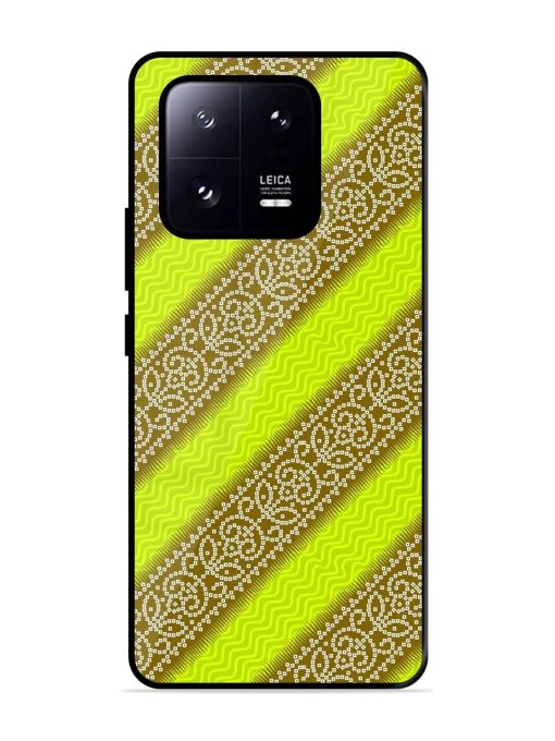 Golden Bandana Bliss Glossy Soft Edge Case for Xiaomi Mi 13 Pro (5G) Chachhi