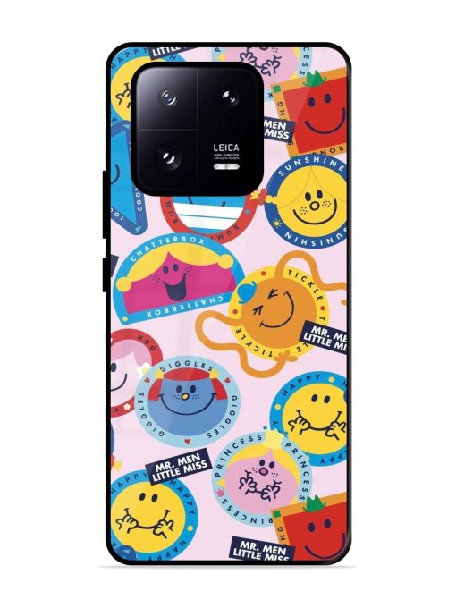 Whimsical Mr. Men & Little Miss Glossy Soft Edge Case for Xiaomi Mi 13 Pro (5G)