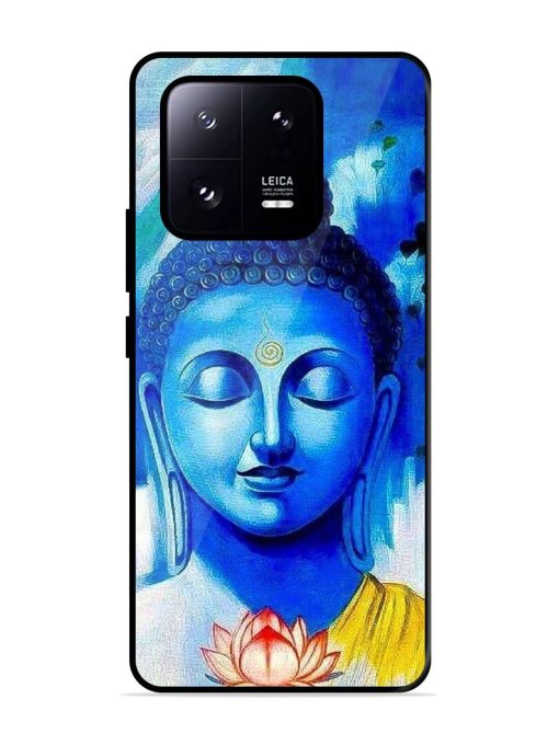 Serene Buddha With Lotus Glossy Soft Edge Case for Xiaomi Mi 13 Pro (5G) Chachhi