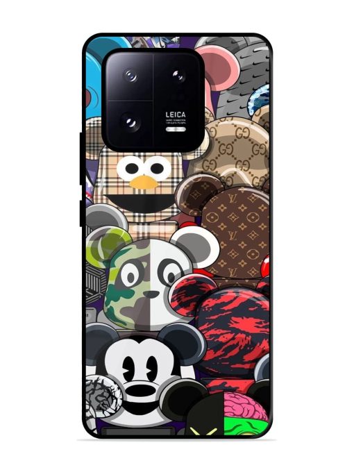 Streetwear Bearbrick Extravaganza Glossy Soft Edge Case for Xiaomi Mi 13 Pro (5G) Chachhi