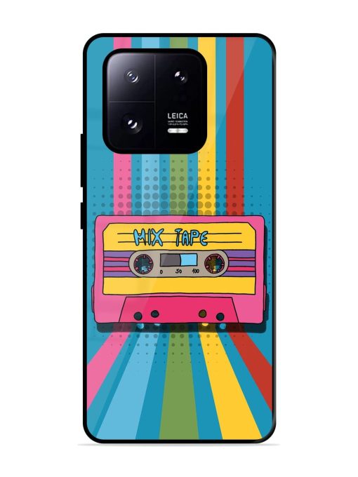 Retro Cassette Tapes Glossy Soft Edge Case for Xiaomi Mi 13 Pro (5G) Chachhi