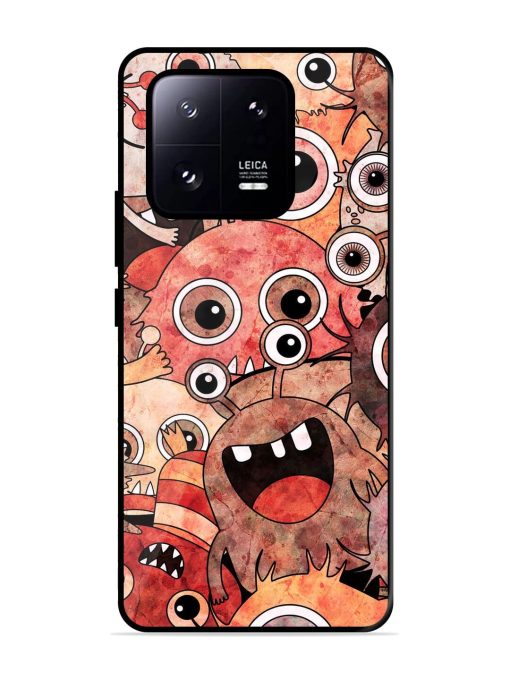 Monster Mash Glossy Soft Edge Case for Xiaomi Mi 13 Pro (5G) Chachhi