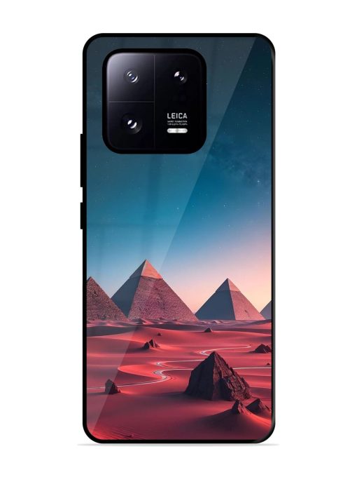 Ancient Wonders Sky Glossy Soft Edge Case for Xiaomi Mi 13 Pro (5G) Chachhi