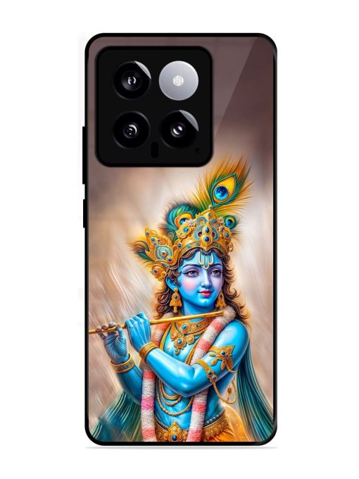 Divine Krishna Glossy Soft Edge Case for Xiaomi Mi 14 (5G) Chachhi