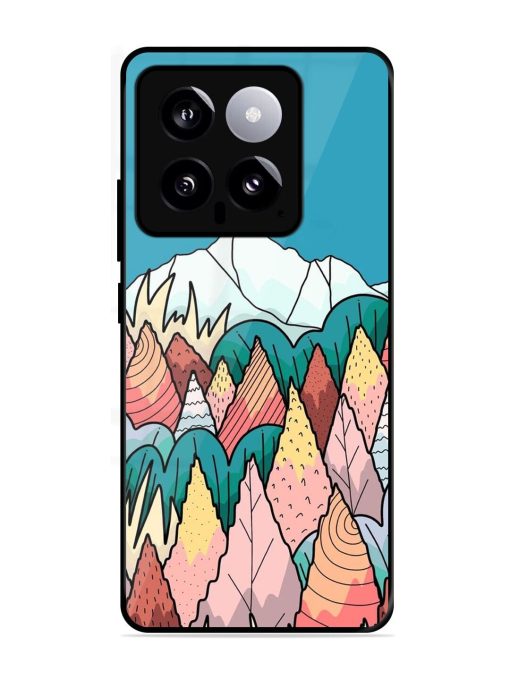 Mountain Dreamscape Glossy Soft Edge Case for Xiaomi Mi 14 (5G) Chachhi