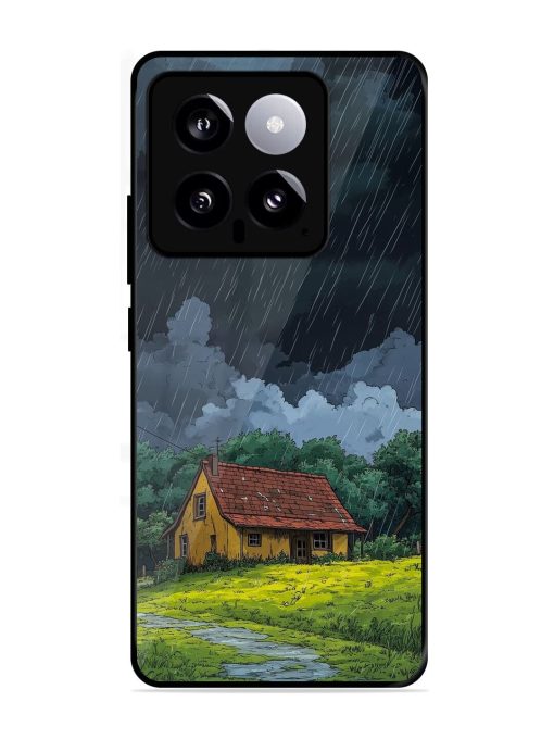 Rainy Day Retreat Glossy Soft Edge Case for Xiaomi Mi 14 (5G)