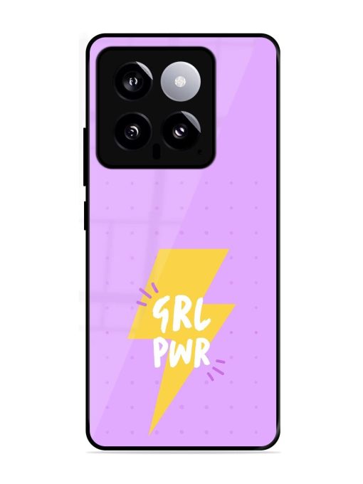 Girl Power Spark Glossy Soft Edge Case for Xiaomi Mi 14 (5G) Chachhi