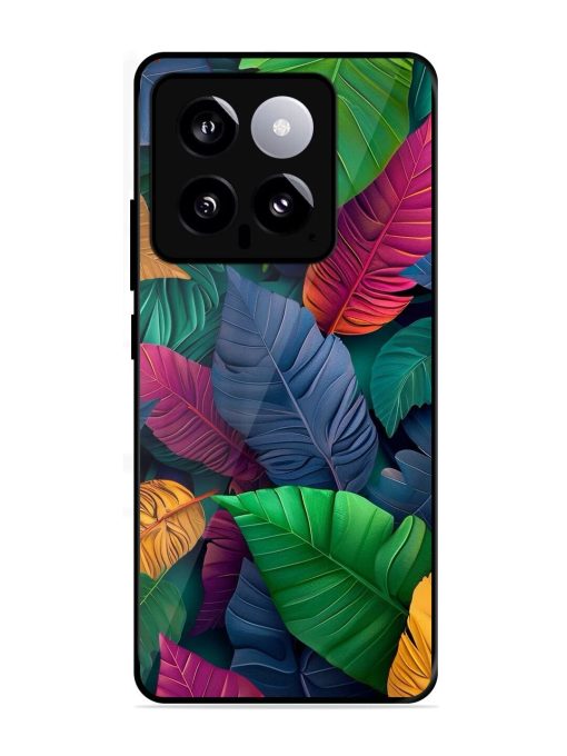 Tropical Tapestry Glossy Soft Edge Case for Xiaomi Mi 14 (5G) Chachhi