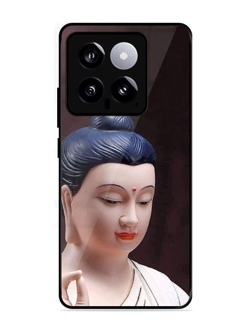 Budhha Glossy Soft Edge Case for Xiaomi Mi 14 (5G) Chachhi