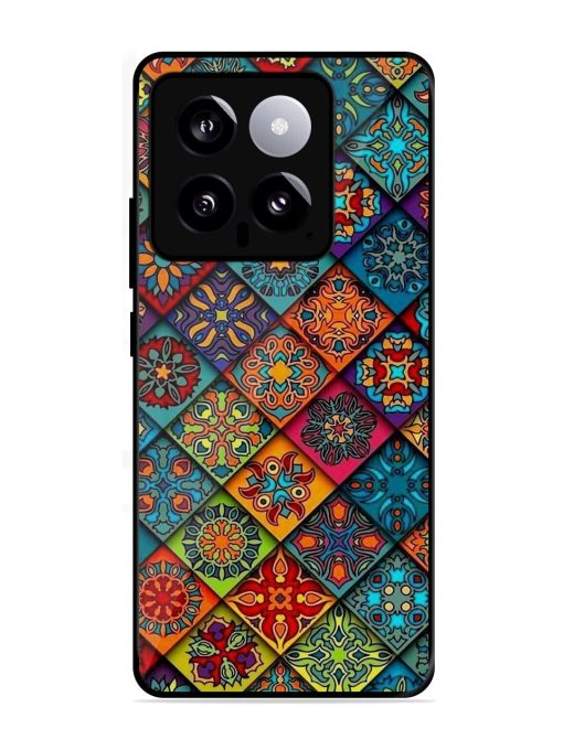 Patchwork Mandala Mosaic Glossy Soft Edge Case for Xiaomi Mi 14 (5G) Chachhi