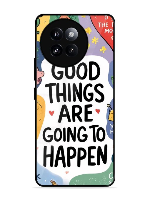 Uplifting Scribbles Glossy Soft Edge Case for Xiaomi Mi 14 Civi (5G) Chachhi