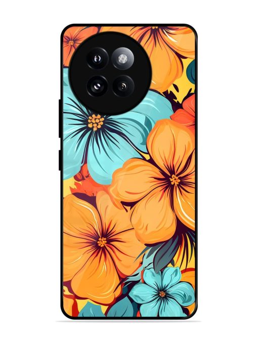 Tropical Bloom Glossy Soft Edge Case for Xiaomi Mi 14 Civi (5G) Chachhi