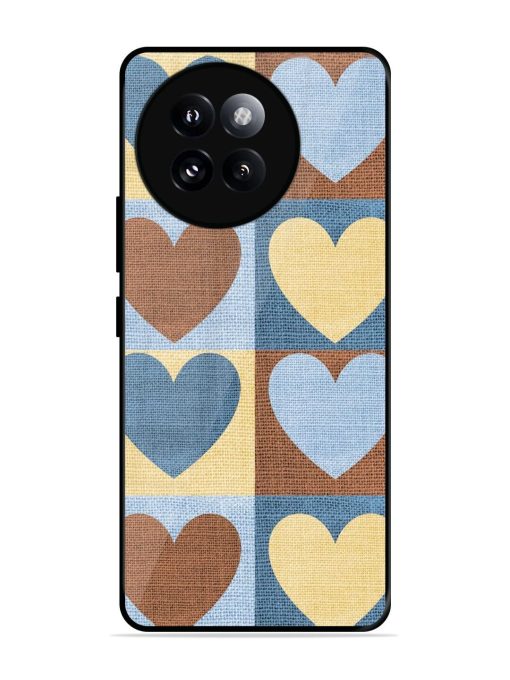 Hearts On Canvas Glossy Soft Edge Case for Xiaomi Mi 14 Civi (5G) Chachhi