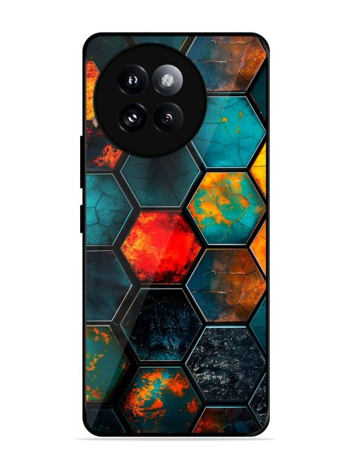 Hexagon Hive Glossy Soft Edge Case for Xiaomi Mi 14 Civi (5G) Chachhi