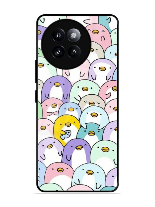 Penguin Party Glossy Soft Edge Case for Xiaomi Mi 14 Civi (5G) Chachhi