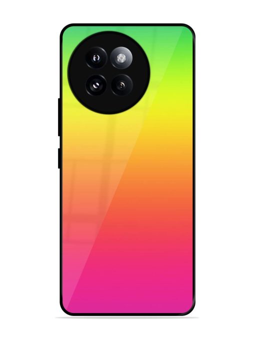 Rainbow Gradient Glossy Soft Edge Case for Xiaomi Mi 14 Civi (5G) Chachhi