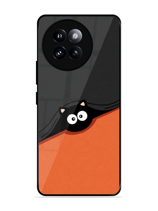 Peek-A-Boo Kitty Glossy Soft Edge Case for Xiaomi Mi 14 Civi (5G) Chachhi